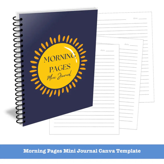 Morning Pages Journal Template - Canva Mini Plr Templates