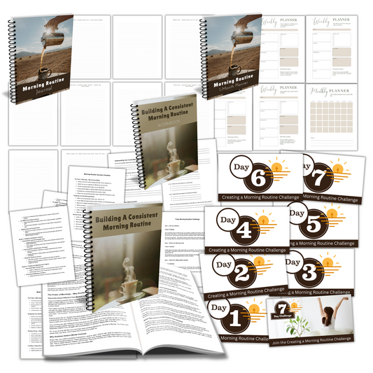 Building a Consistent Morning Routine - PLR Course