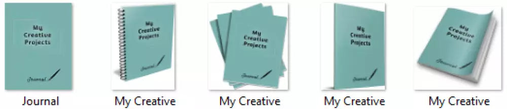 my creative projects commercial use journal