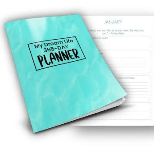 My Dream Life 365-Day Printable Planner Plr Planners