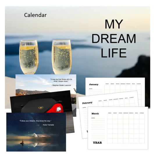 my dream life printable calendar plr