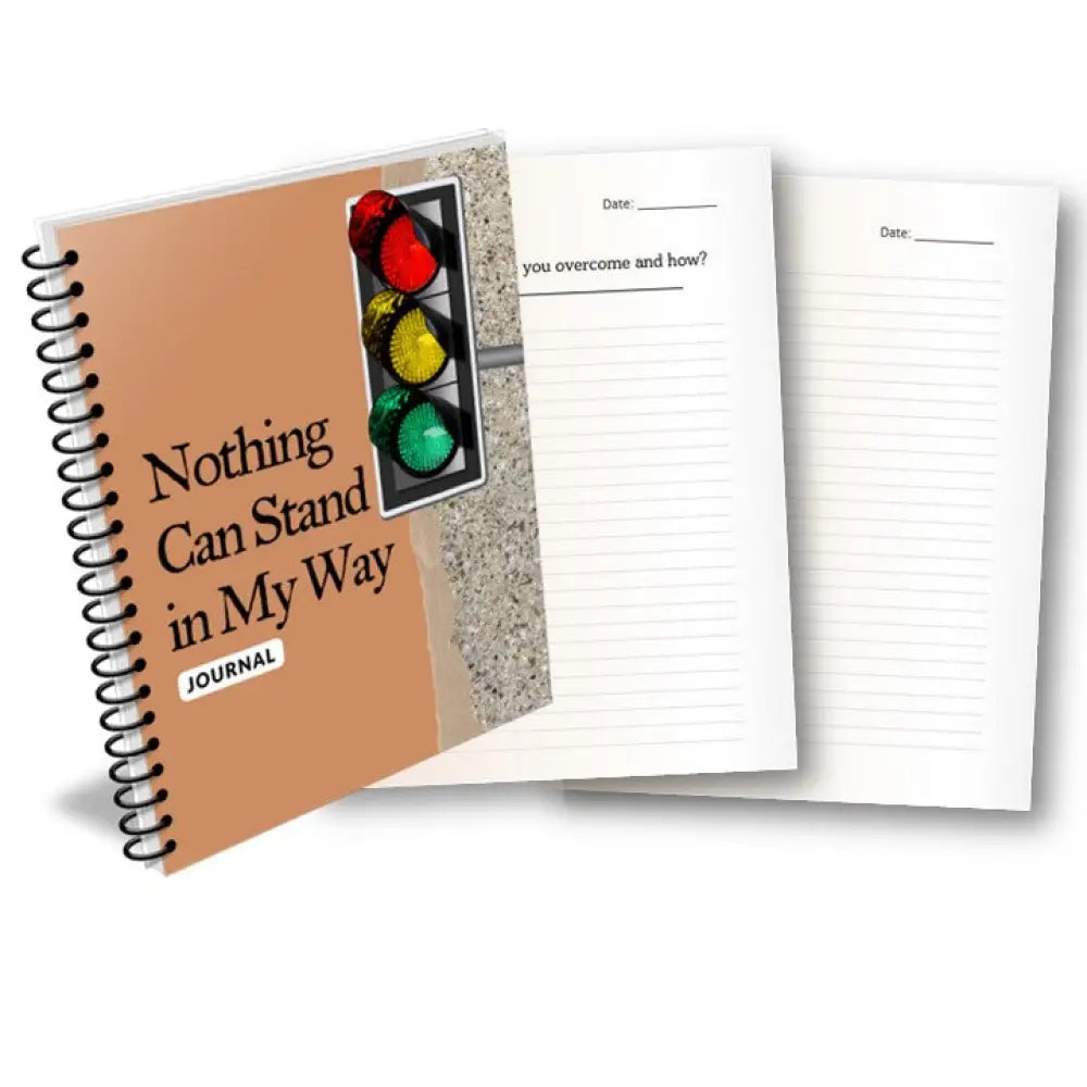 Nothing Can Stand in My Way Life Purpose Journal PLR