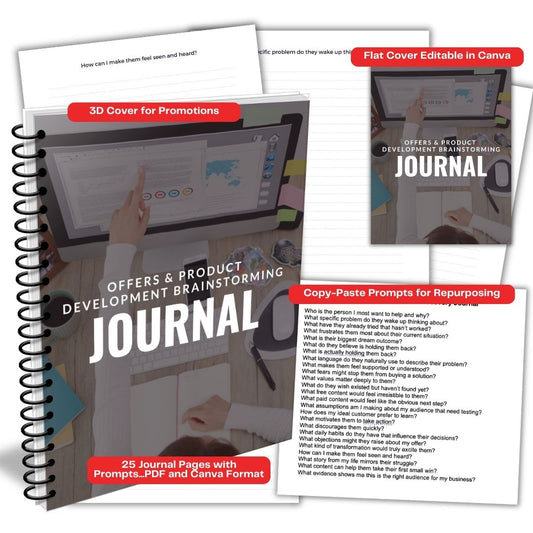 Offers and Product Development Brainstorming PRL Journal