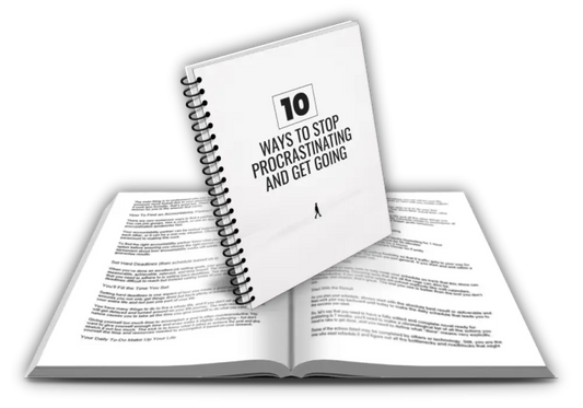 10 Ways To Stop Procrastinating And Get Going Plr Report - Procrastination Content With Private