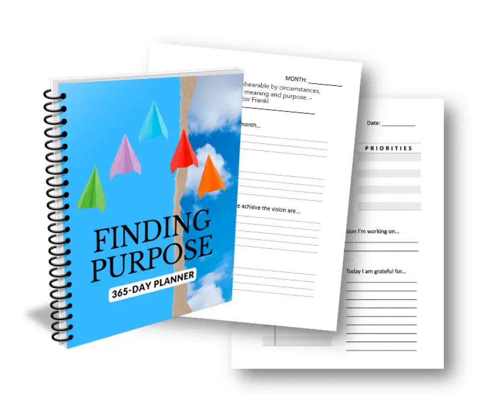 Finding Purpose 365-Day Printable Planner With Private Label Rights Plr Planners