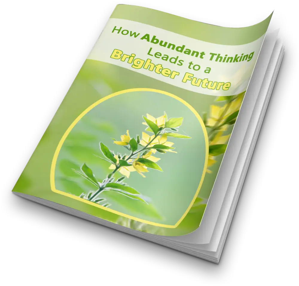 How Abundant Thinking Leads to A Brighter Future plr report