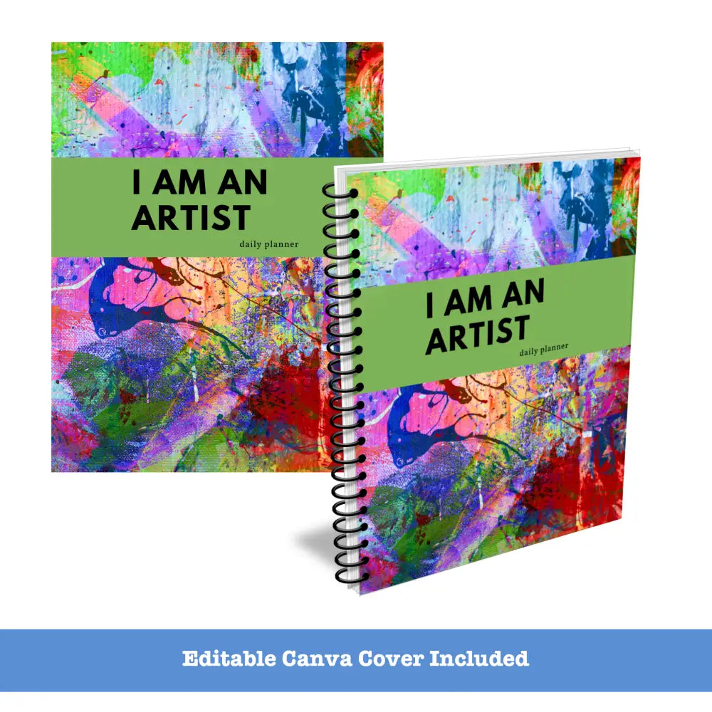 On Sale - ’I’m An Artist’ Creativity Plr Planner Printable Planners