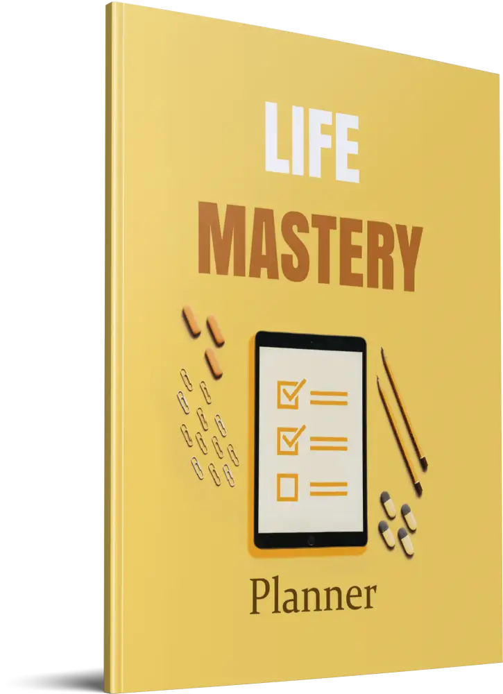 Life Mastery 365-Day Printable Planner Plr Planners