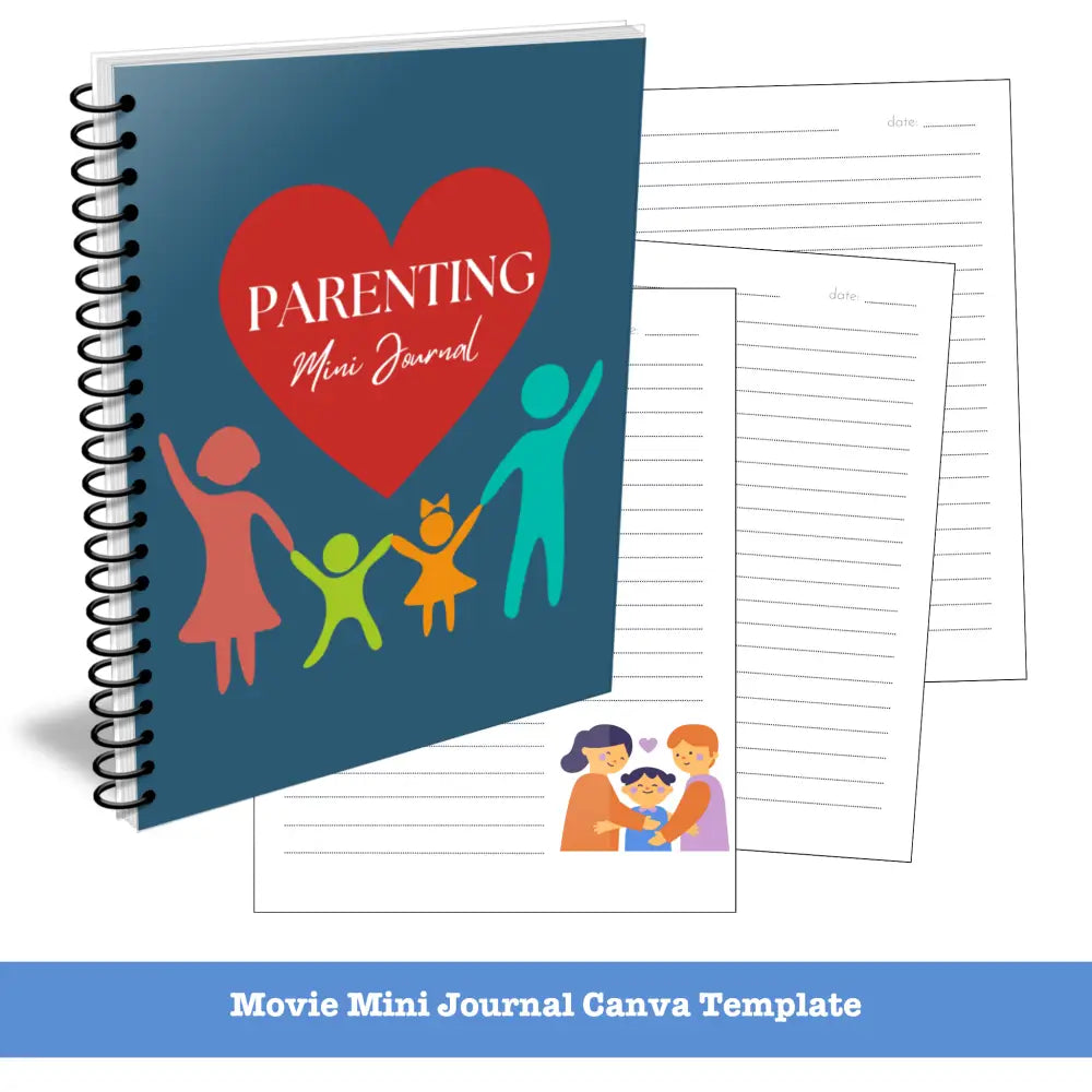 Parenting Template - Canva Mini Plr Journal Templates