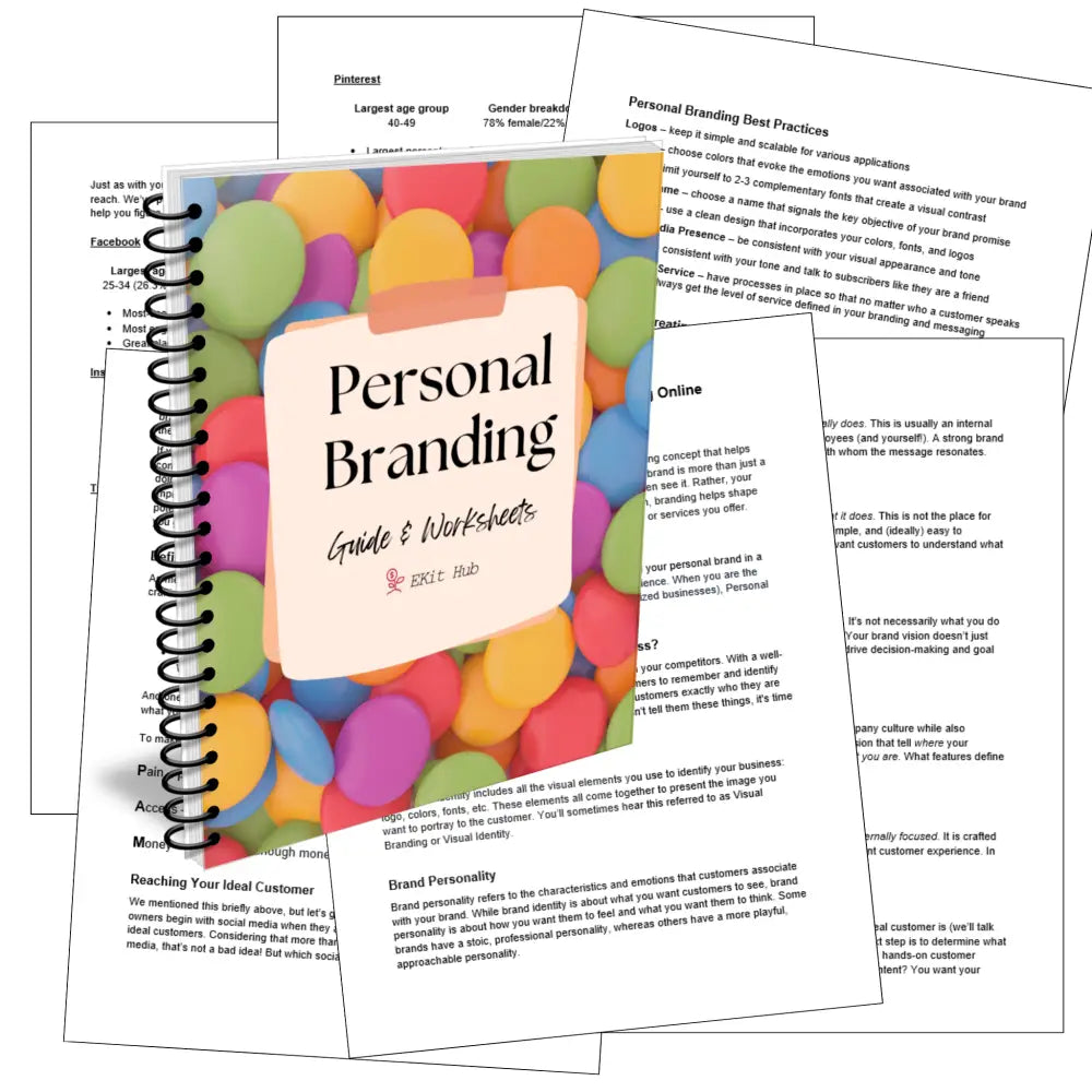 Personal Branding Guide and Worksheets