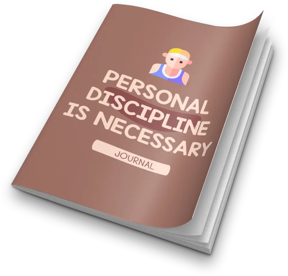 personal self discipline plr journal