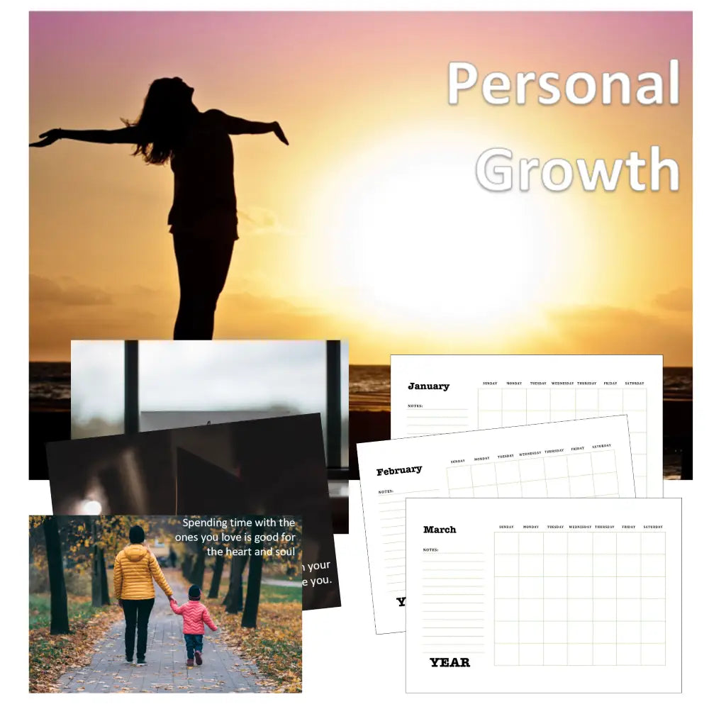 free personal growth calendar plr
