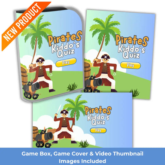 Pirate Quiz Kid’s Game- Plr Rights Printable Journals