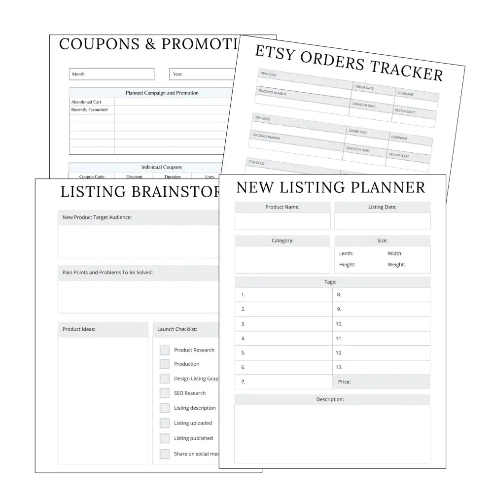 Premium Teacher Planner - Plr With Canva Template Printable Planners