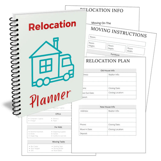 Premium Relocation Planner - Plr With Canva Template Printable Planners