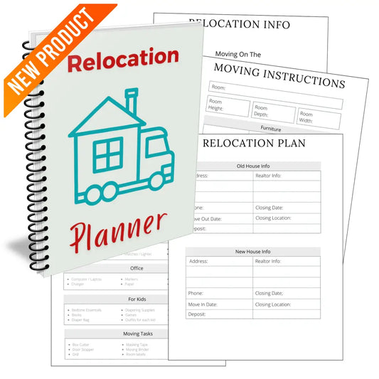 Premium Relocation Planner - Plr With Canva Template Printable Planners