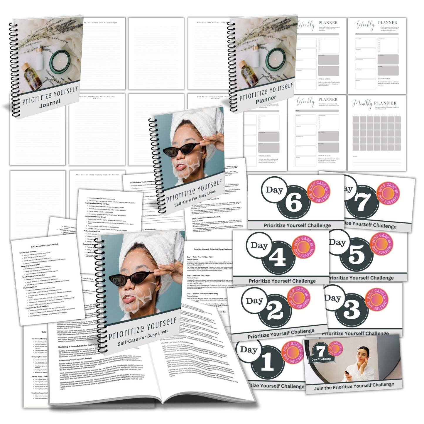 Prioritize Yourself - Self-Care for Busy Lives - PLR Course