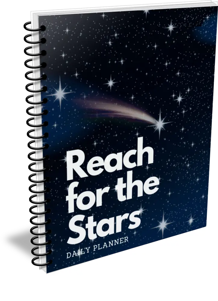 ’Reach For The Stars’ Plr Planner Printable Planners