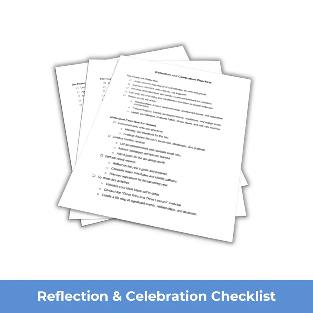 Reflection & Celebration - A Better Me PLR Course PLR Reports