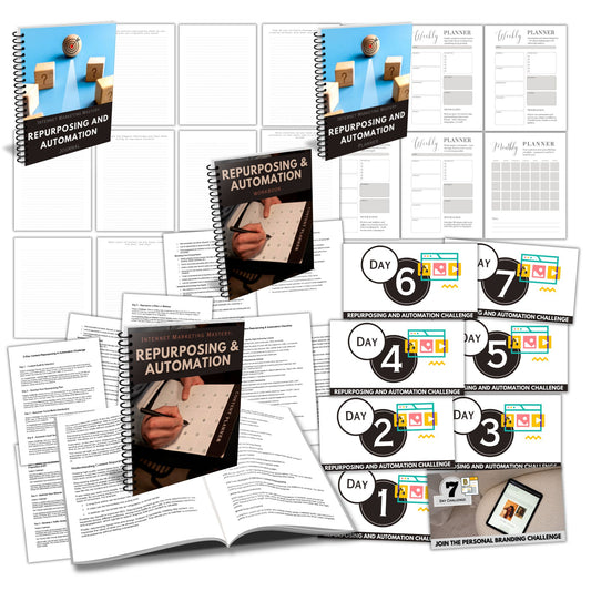 Repurposing and Automation PLR Course