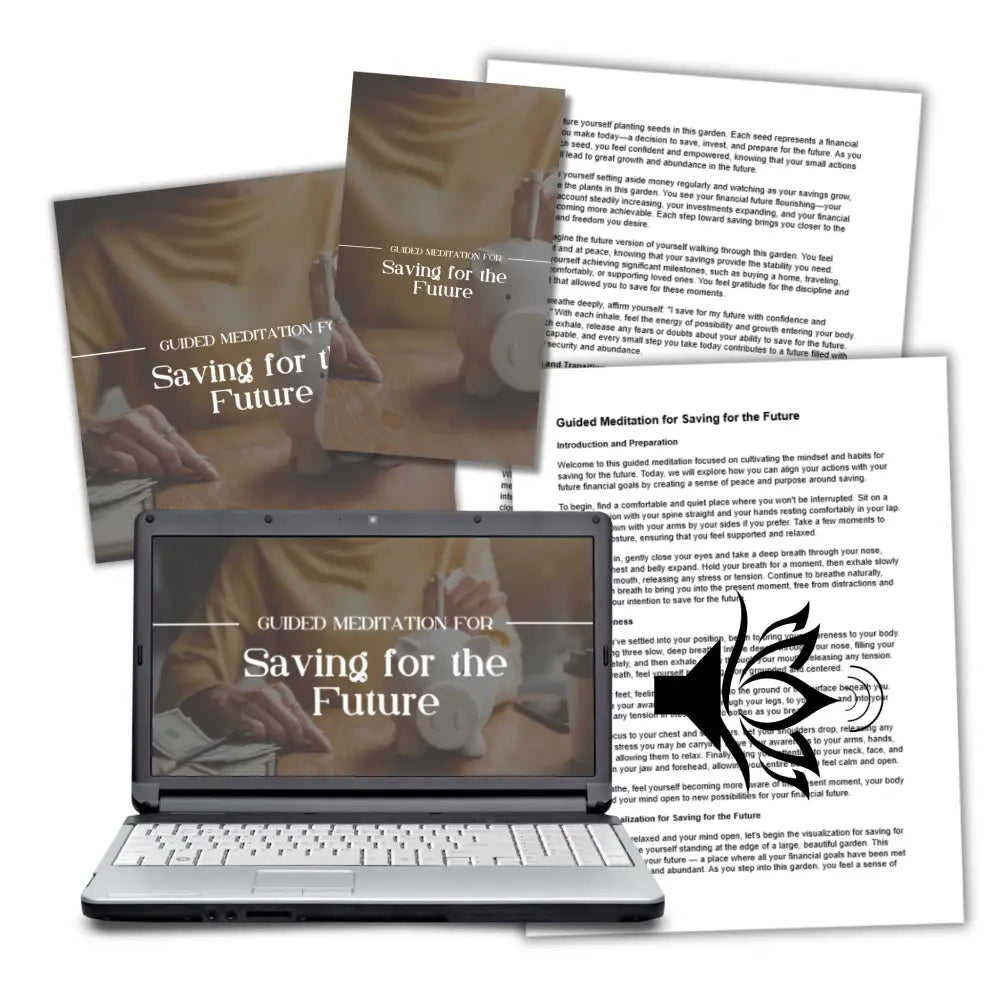 Saving For The Future Done-For-You Meditation Plr Business Templates