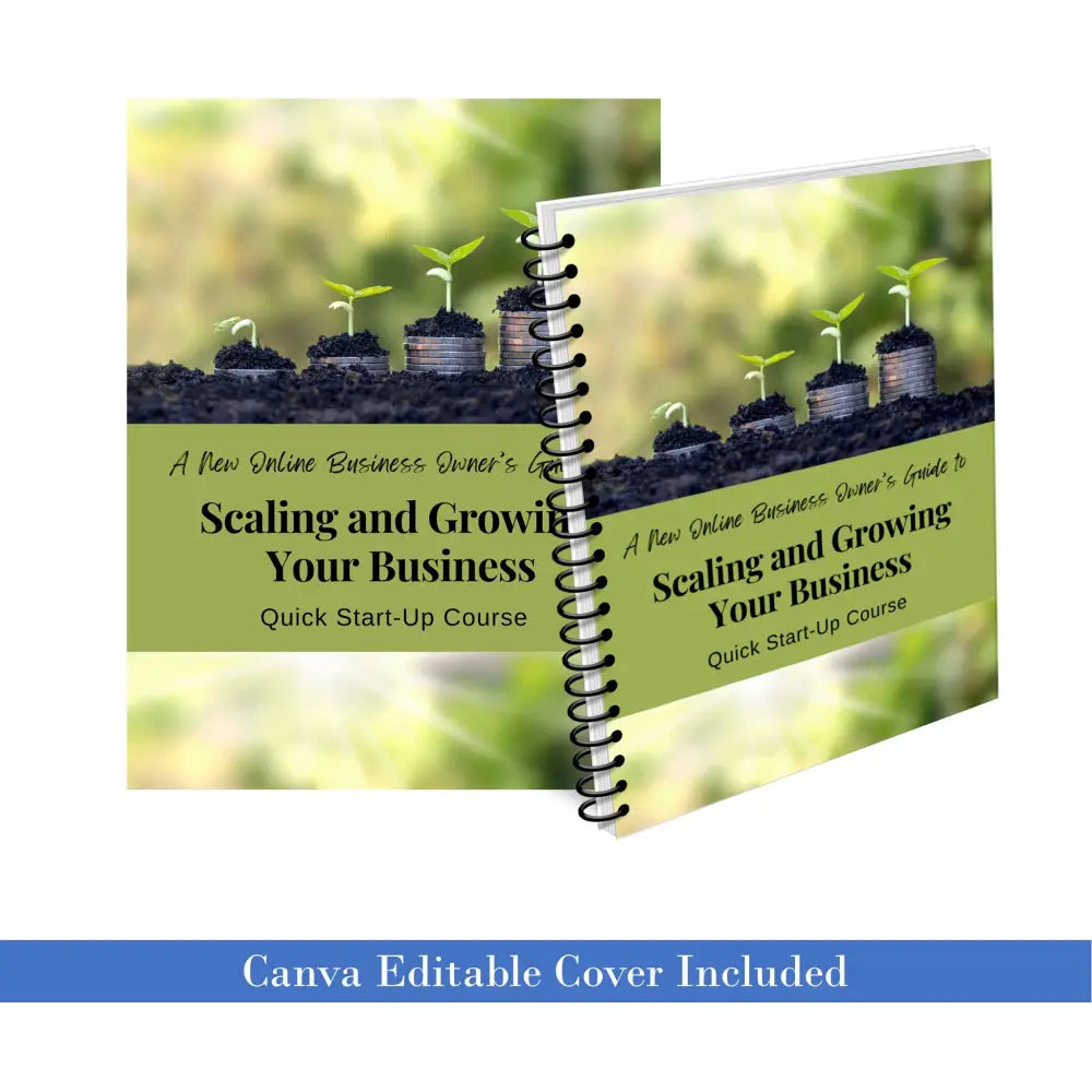 Scaling and Growing Your Business PLR Course