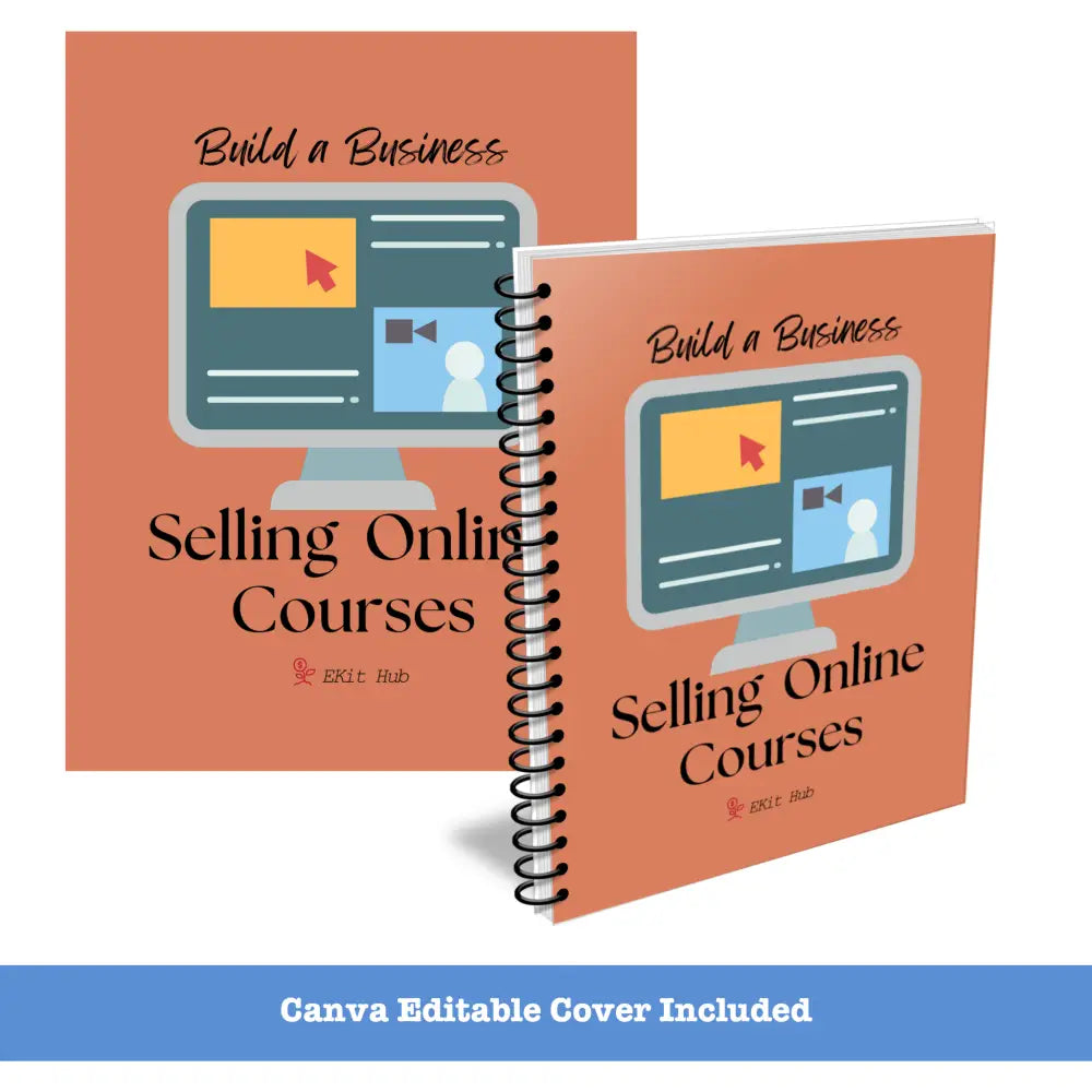 Sell Online Courses Guide + Templates Business