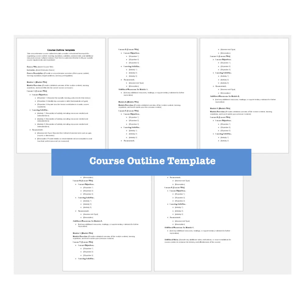 Sell Online Courses Guide + Templates