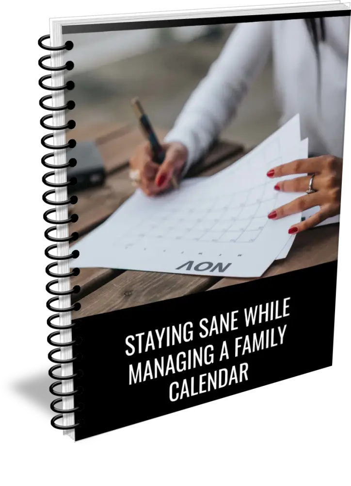 staying sane while managing a family calendar plr report