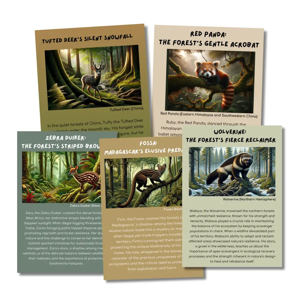 ’Strange Animals In The Forest’ Kid’s Activities- Plr Rights Printable Journals