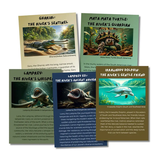 ’Strange Animals In The River’ Kid’s Activities- Plr Rights Printable Journals