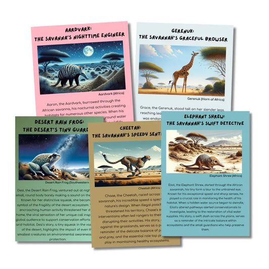 ’Strange Animals Of Africa’ Kid’s Activities- Plr Rights Printable Journals