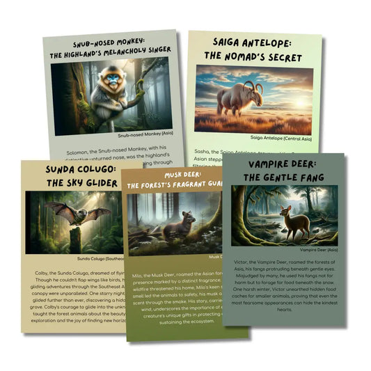 ’Strange Animals Of Asia’ Kid’s Activities- Plr Rights Printable Journals