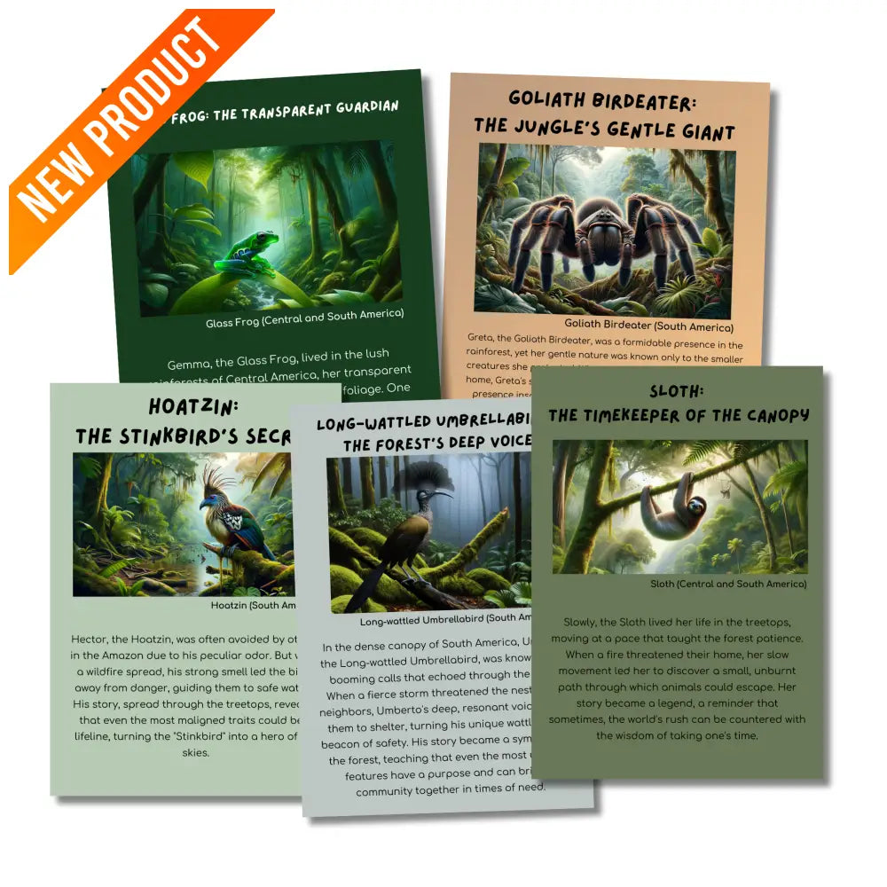 ’Strange Animals Of South America’ Kid’s Activities- Plr Rights Printable Journals