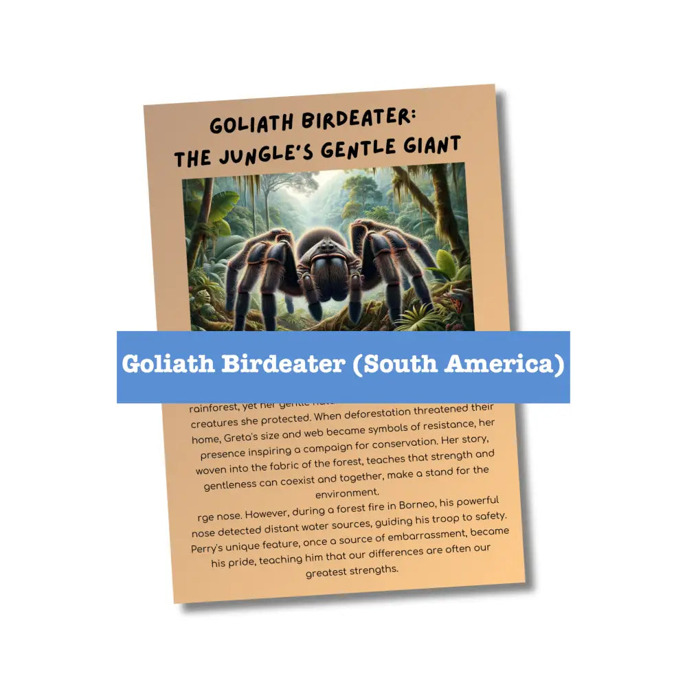 ’Strange Animals Of South America’ Kid’s Activities- Plr Rights Printable Journals