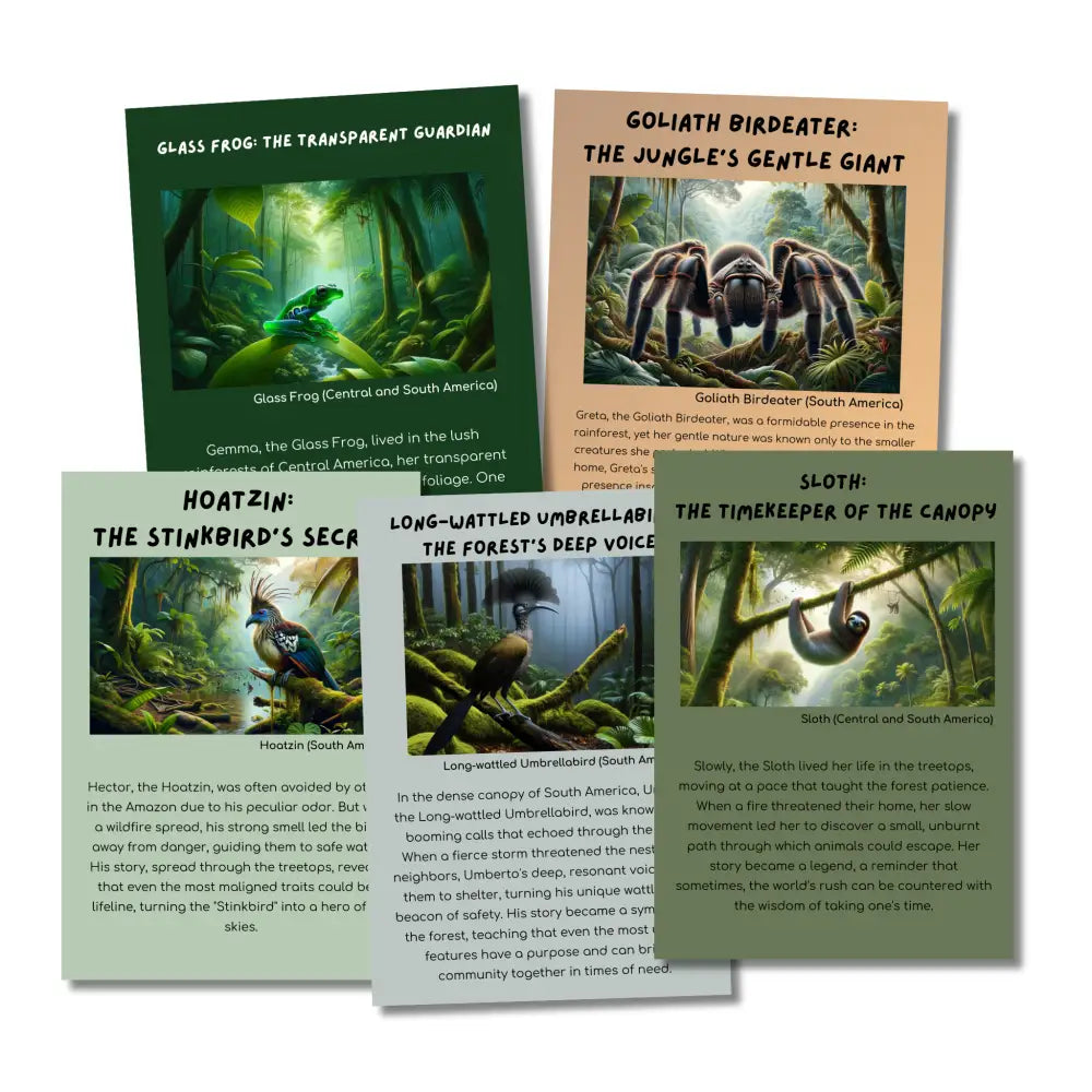 ’Strange Animals Of South America’ Kid’s Activities- Plr Rights Printable Journals