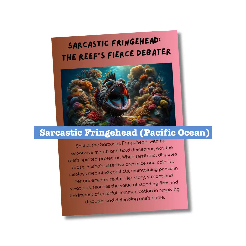 ’Strange Pacific Ocean Animals’ Kid’s Activities- Plr Rights Printable Journals