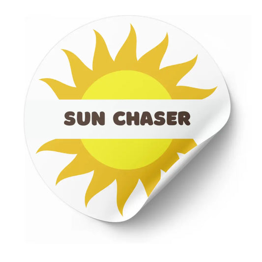 Sun Chaser Printable Sticker