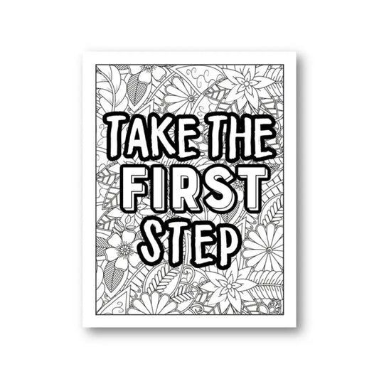 take the first step self discipline plr