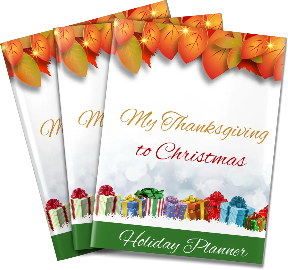 Thanksgiving to Christmas Planning Planner PLR