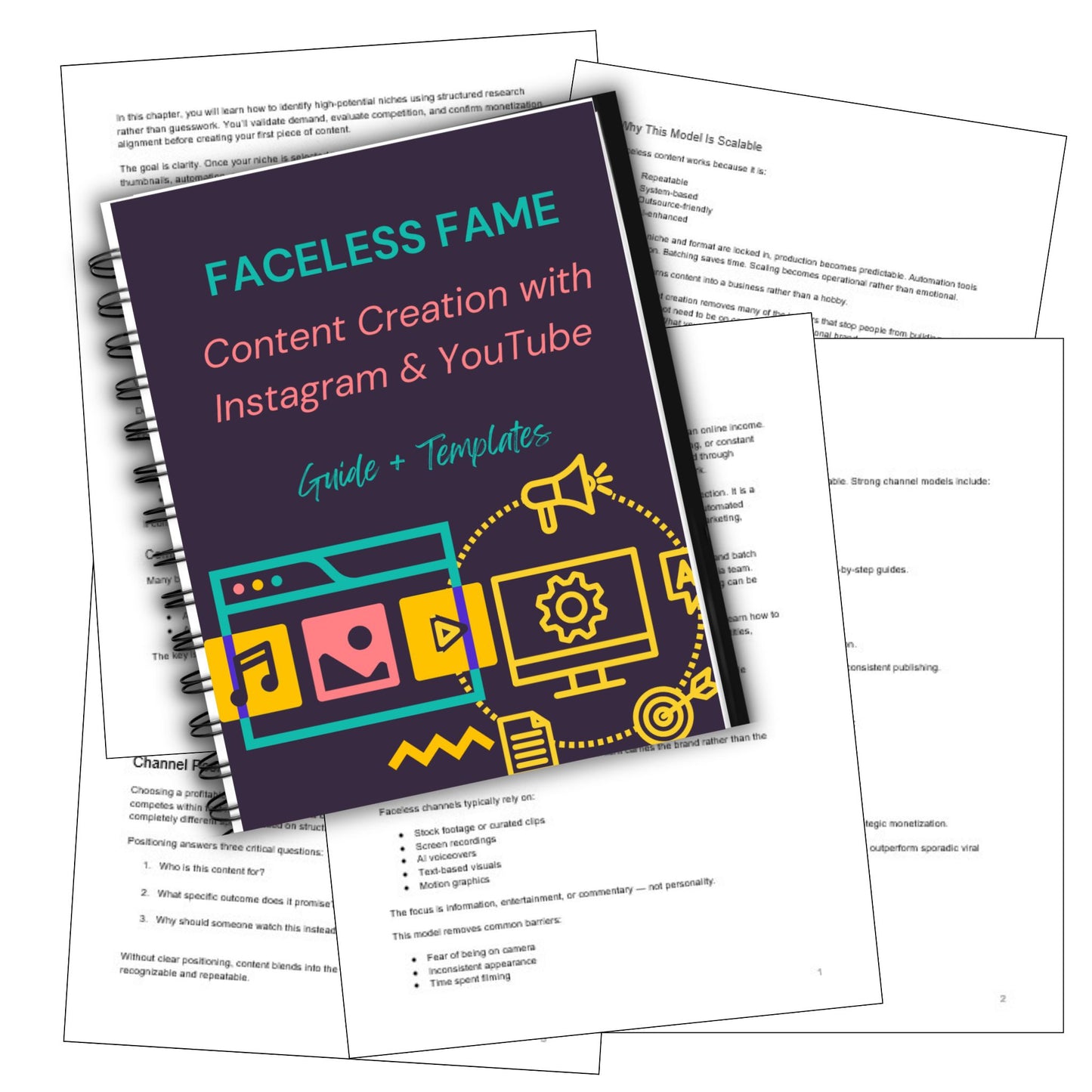Faceless Fame Instagram YouTube Automation Toolkit Guide + Templates