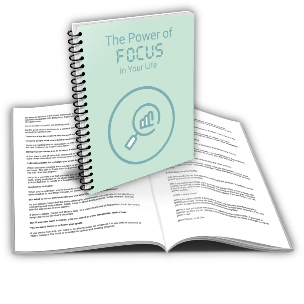 the power of focus in your life private label rights report