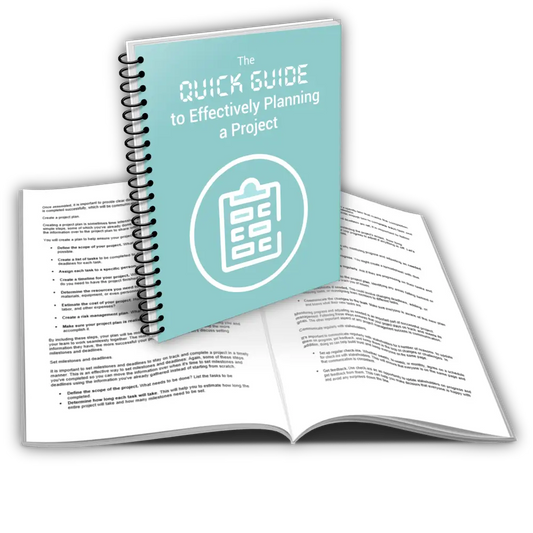 the quick guide to effectively planning a project commercial use report