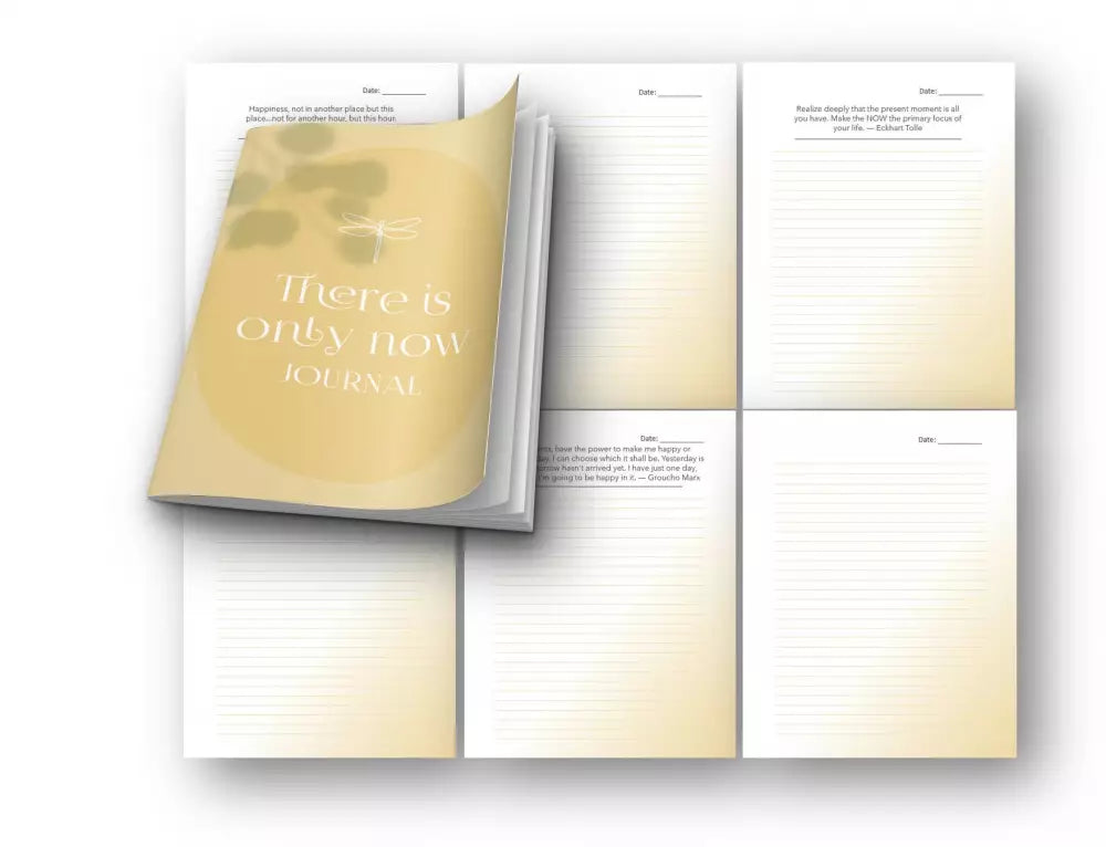 There is only now printable plr journal