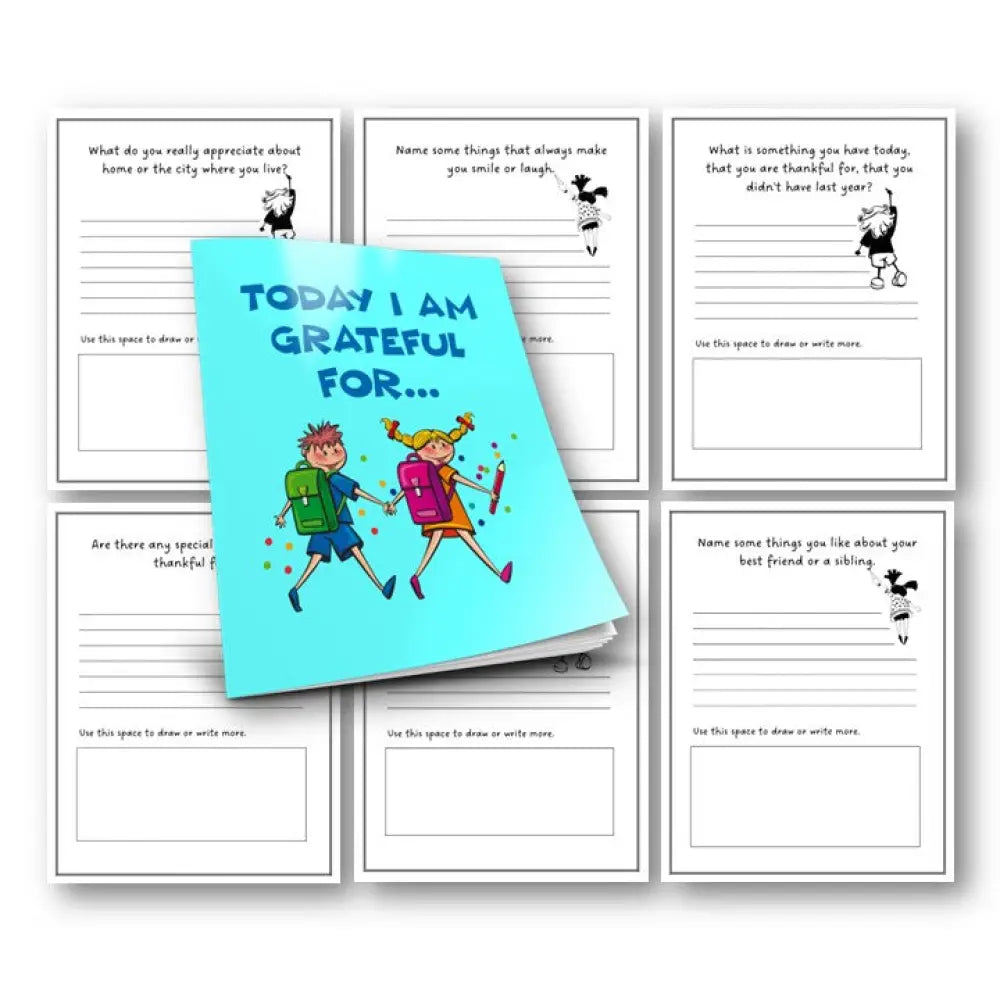 ’Today I Am Grateful For’ Plr Journal Printable Journals