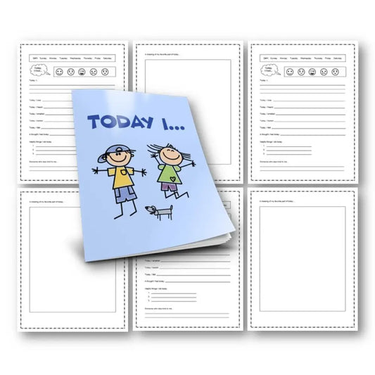 ’Today I’ Homeschooling Plr Journal Printable Journals