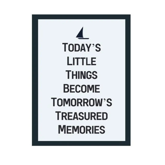 Todays Little Things Plr Poster Graphic - For Print-On-Demand Wall Art And More Printable Graphics