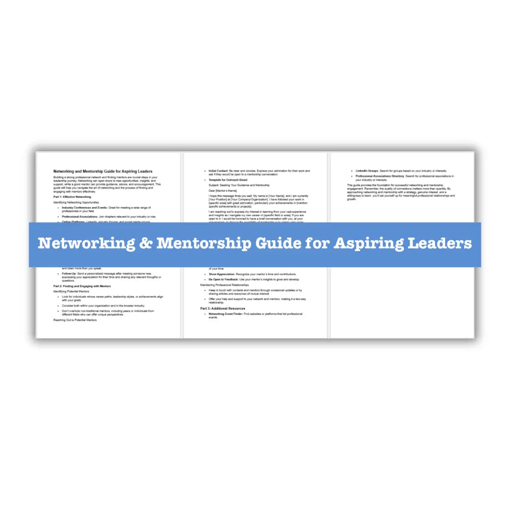 Leader Guide Example Top Notch Business Leader Guide + Templates