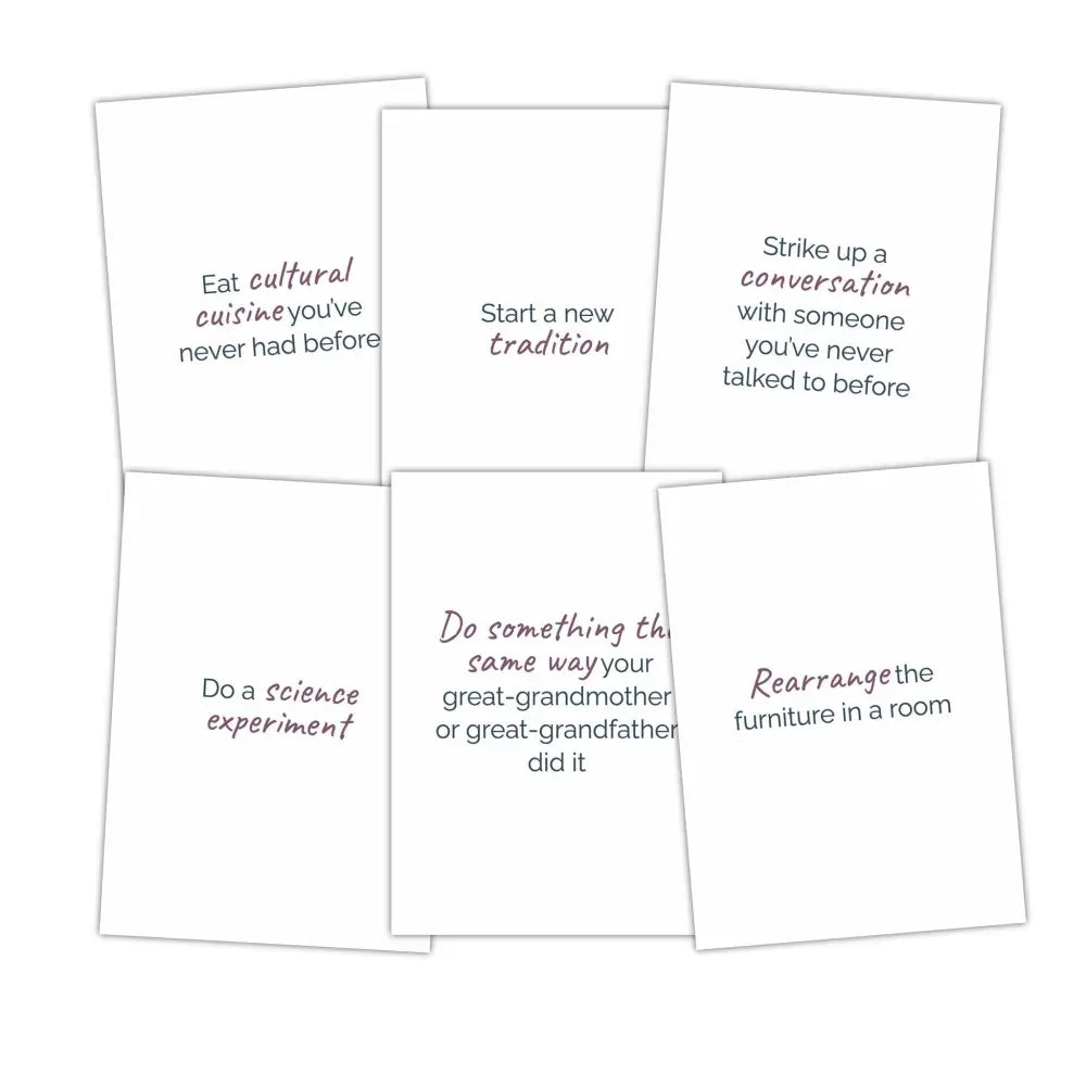 36-Try Something New - Comfort Zone PLR Card Deck