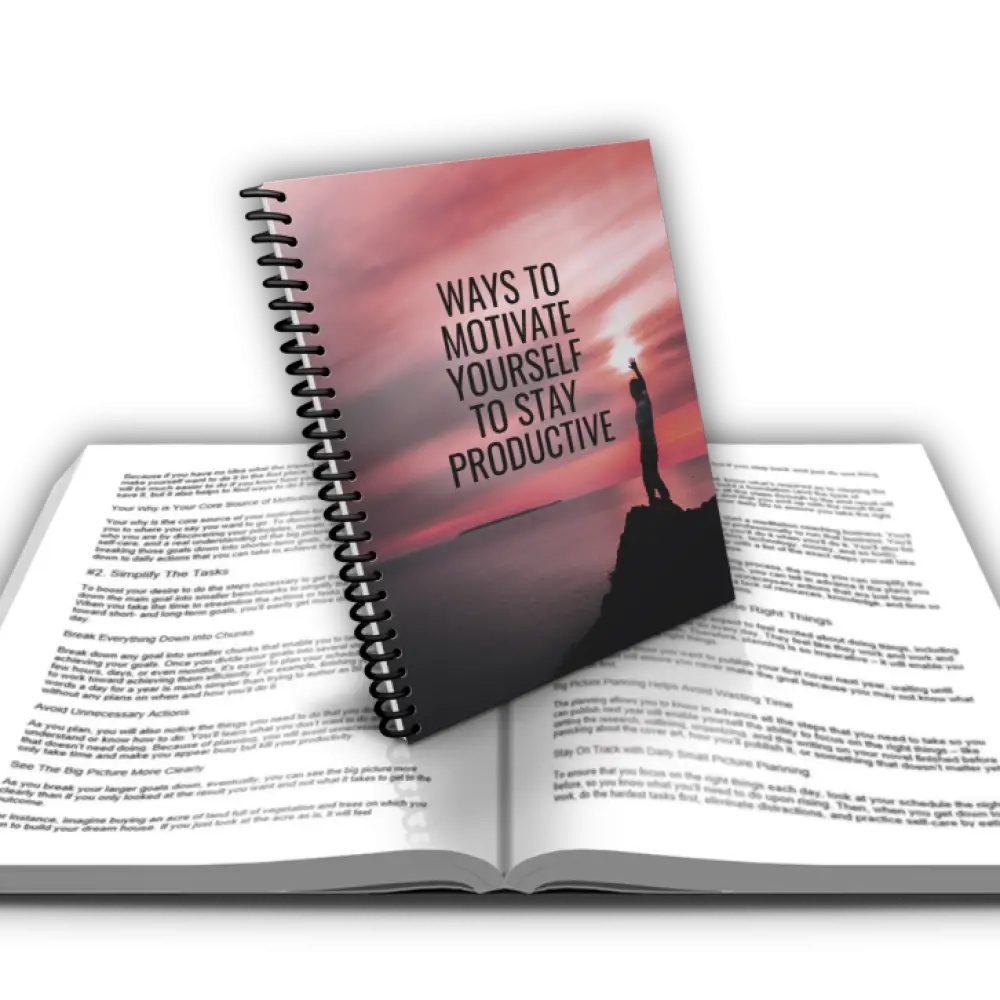 Ways to Motivate Yourself to Stay Productive PLR Report